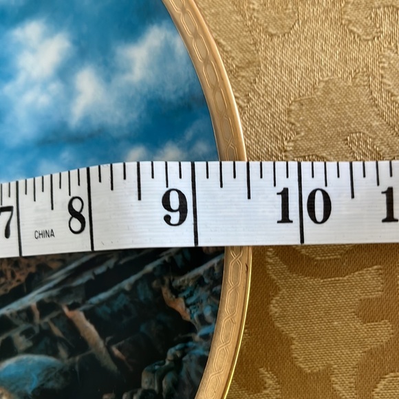 EXC Lighthouse Portland Head Porcelain Plate 1989 Hamilton Collection Coastal - Picture 13 of 14